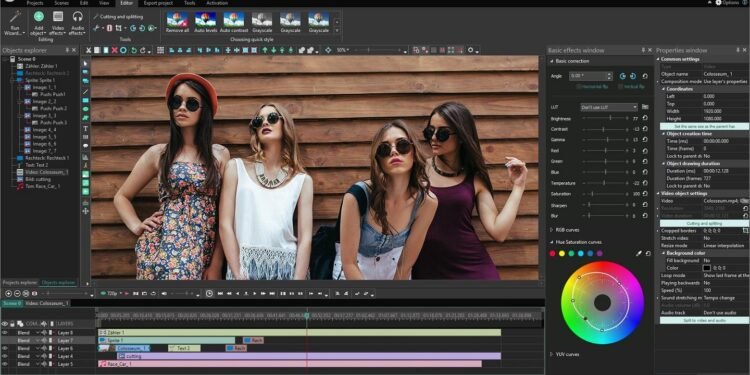 VSDC video editor