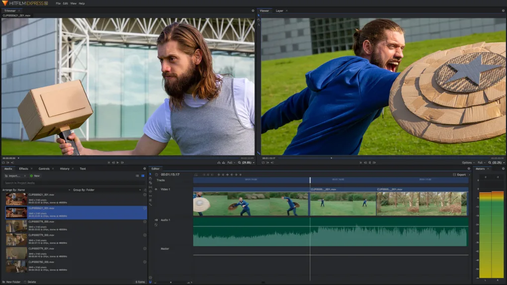 HitFilm Express a video editor for Windows and Mac