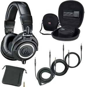 . Audio-Technica ATH-M50x Professional Studio