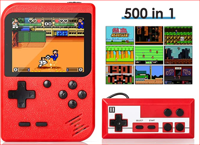 Retro Mini Game Player with 500 Classic FC Games