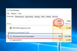 Antimalware Service Executable High CPU