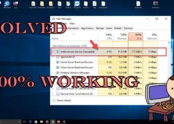 Best *solved* Antimalware Service Executable High Cpu