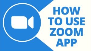 how use zoom app