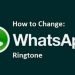 How to Replace WhatsApp Ringtones With Songs