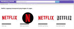 Netflix logo png