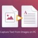 Copy Text From Images on PC