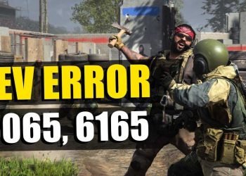 How to solve Dev Error 6065 COD Modern Warfare 