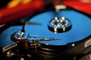 There are errors in the hard drive