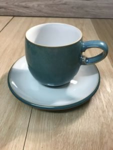 Azure TeaCoffee Cup