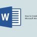 How to Create Calendar in Microsoft Word