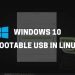How to Make Windows 10 Bootable on Linux