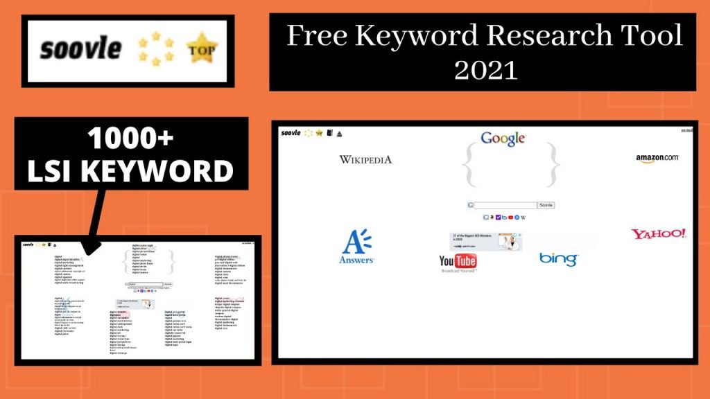 TOP 10 BEST Soovle alternative sites 2021-2022