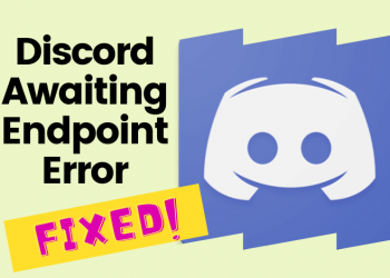 How To Solve Bug   Discord Awaiting Endpoint  2021