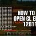 How to Solve Minecraft opengl error 1281 2021-2022