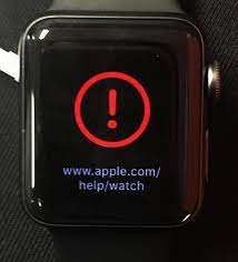 the red dot on apple watch mean