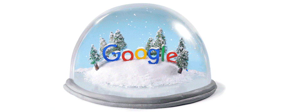 The Google Doodle commemorates the start of the 2022 Winter Paralympic Games.