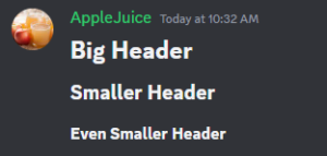 What's Small Text in Discord?